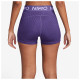 Nike Γυναικείο σορτς-κολάν Pro Mid-Rise 3'' Printed Shorts